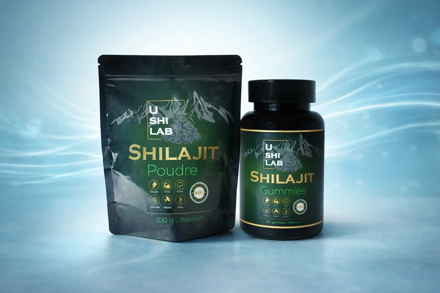 Pack Focus – Poudre + Gummies