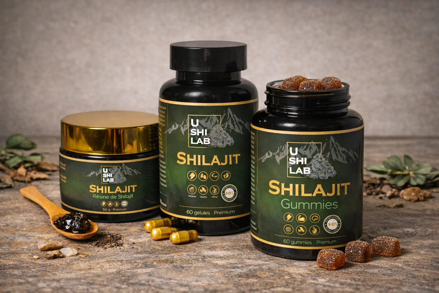 Résine gélule Gummies